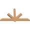 Ekena Millwork Kennewick Timber Gable Bracket, Western Red Cedar, 72"W x 42"H x 3 1/2"D x 5 1/2"F, 14/12 Pitch GBW072X42X0406KEN00SWR - alternate 2